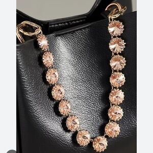 Anthropologie Crystal Bag chain